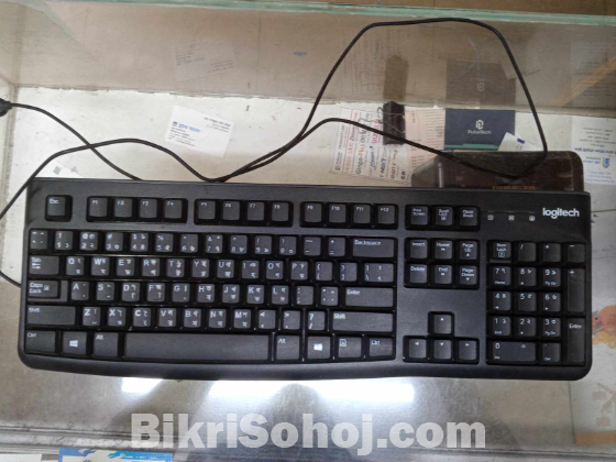 Keyboard Logitech Bangla K120